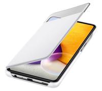 Samsung Galaxy A72 S View Wallet Cover Case - White