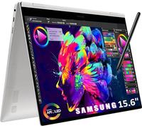 Samsung Galaxy Book2 Pro 360 2-in-1 Laptop for Creator, Photographer, Designer (15.6" FHD Touchscreen, Intel Core i7-1260P, 16GB RAM, 1TB SSD, Stylus) Fingerprint, Backlit KB, Win 11 Pro, NP950QED