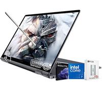 Samsung Galaxy Book4 360 2 in 1 AI Copilot PC Laptop,15.6" FHD AMOLED Touchscreen, 10-core Intel Core 7 150U(>i7-1355U, 5.4 GHz), Backlit, Fingerprint, W/128GB PSD&Stylus, Win11 PRO(16GB|2TB SSD)
