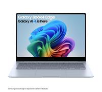 Samsung Galaxy Book4 (Edge) Copilot+ Laptop | 14' 3K Touchscreen AMOLED Display | Snapdragon X Elite | 16 GB RAM | 512 GB eUFS | Windows 11 | Aluminium Sapphire Blue | Works with Galaxy Phone & Tab