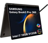 Samsung Galaxy Book4 Pro 360 2 in 1 AI PC Laptop (16" 3K AMOLED Touchscreen, Intel Core Ultra 7 155H (> i7-13700H), 16GB DDR5, 2TB SSD, S Pen) for Creators, Designers, FP, Win 11 Pro, NP960QGK, 2025