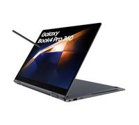 Samsung Galaxy Book4 Pro 360 Convertible Laptop, Intel Core Ultra 7 Processor, 16GB RAM, 512GB SSD, 16" 3K Touch Screen, Moonstone Grey