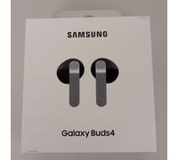 Samsung Galaxy Buds4 Wireless Bluetooth Headphones, 1-Way Speaker, Noise Cancelling via Adaptive Noise Cancelling, In-Ear Earphones with 360 Audio, AI Agent with Voice Control, Black