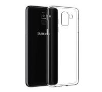 Samsung Galaxy J6 / Galaxy J6 Crystal Clear Scratch Proof Transparent TPU Protective Cover Ultra Slim Lightweight Soft Gel TPU Case For (Galaxy J6, Clear) [COMPATIBLE WITH GALAXY J6 SCREEN PROTECTOR]