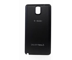 Samsung Galaxy Note 3 Back Battery Cover Black Replacement OEM Skin Case Black