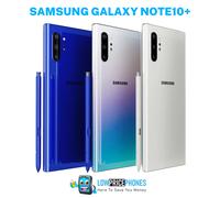 Samsung Galaxy Note10+ SM-N975F/DS - 256GB - Aura Black (Unlocked) UK SPEC