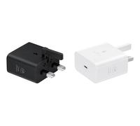 Samsung EP-T2510NBEGGB. Charger type: Indoor Power source type: USB Charger compatibility: Universal. Input voltage: 100 - 240 V Maximum output voltage: 11 V. USB Type-C ports quantity: 1 Fast charging. Product colour: Black