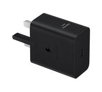 Samsung Galaxy Official 45W Super Fast Charging Travel Adapter (with USB-C to C Data Cable), Black