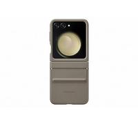 Samsung Galaxy Official Flap Eco-Leather Case for Z Flip5, Etoupe