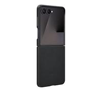 Samsung Galaxy Official Kindsuit Faux Leather Case for Galaxy Z Flip7 in Black