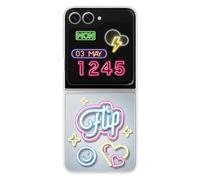 Samsung EF-ZF741CTEGWW mobile phone case 17 cm (6.7") Cover Transparent