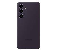 Samsung Galaxy Official S24+ Silicone Case, Dark Violet