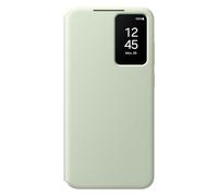 Genuine / Official Samsung Galaxy S24+ Plus Smart View Wallet Case - Light Green