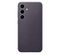 Samsung Galaxy Official S24+ Vegan Leather Case, Dark Violet