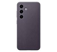 Samsung Galaxy Official S24 Vegan Leather Case, Dark Violet