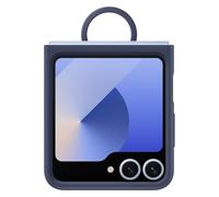 Genuine Official Samsung Galaxy Z Flip6 & Flip7 FE Silicone Case with Ring Navy