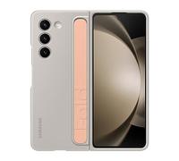 Genuine Samsung Galaxy Z Fold5 Standing Case with Strap EF-MF946 - Beige - NEW