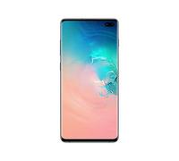Samsung Galaxy S10+ Mobile Phone; Sim Free Smartphone - Prism White, (UK Version)