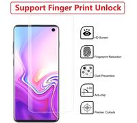 (Samsung Galaxy S10e, Clear) 9H 3d Full Coverage Curved Protection Tempered Glass Screen Protector Case Friendly Hard For Samsung Galaxy S10 Plus S10e Note 8 9 S9 S8 S7 edge