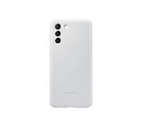 Original silicone cover for Samsung Galaxy S21 Plus Soft Touch Grey