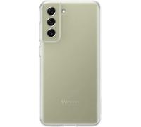 Samsung Galaxy S21 Fe Premium Plastic Clear Cover - Wireless Charging Compatible Transparent
