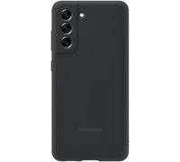 Samsung Galaxy S21 FE 5G Black Silicone Cover Case - EF-PG990TBEGWW