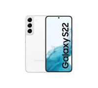 Samsung Galaxy S22 5G Mobile Phone 256GB SIM Free Android Smartphone Phantom White