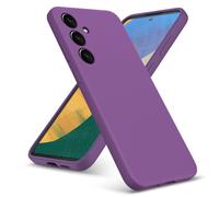 (Samsung Galaxy S23 FE, Purple) For Samsung Galaxy S23 FE Liquid Silicone Shockproof Phone Case