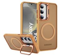 Samsung Galaxy S24 Plus Ultra MagSafe Magnetic Ring Case Stand Anti-Scratch