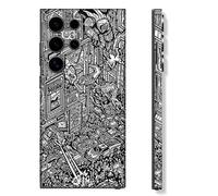 Samsung Galaxy S24 Ultra Skin Wrap - Protective Film for Phone Back, Camera, Frame - Graffiti