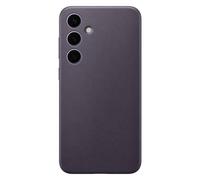 Samsung Galaxy S24+ Vegan Leather Case Dark Violet Official OEM Protective Cover