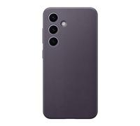 SAMSUNG Galaxy S24 Vegan Leather Phone Case, Protective Cover with Soft Touch, Elegant Design, Scratch Protection, US Version, GP-FPS921HCAVW, Dark Violet