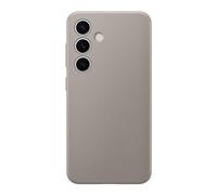 SAMSUNG Galaxy S24 Vegan Leather Phone Case, Protective Cover with Soft Touch, Elegant Design, Scratch Protection, US Version, GP-FPS921HCAAW, Taupe