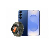 Samsung Galaxy S25+ AI Smartphone, 12GB Memory, 512GB Storage, Navy and Galaxy Watch7 Green, 40mm, Bluetooth (UK Version)