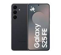 Samsung Galaxy S25 FE, AI Smartphone, Slim 7.4mm Frame, 6.7" FHD Display, 50MP Camera, Exynos 2400, 128GB Storage, 8GB Memory, 4900 mAh Battery, JetBlack, 3 Year Samsung Extended Warranty (UK Version)