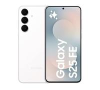 Samsung Galaxy S25 FE, AI Smartphone, Slim 7.4mm Frame, 6.7" FHD Display, 50MP Camera, Exynos 2400, 256GB Storage, 8GB Memory, 4900 mAh Battery, White, 3 Year Samsung Extended Warranty (UK Version)