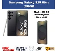 Samsung Galaxy S25 Ultra 256GB -12GB RAM, 6.9” 5G Unlocked Brand New Sealed [EEK: A]