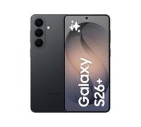 Samsung Galaxy S26+ AI Phone, Customised AP Processor, 50 MP Camera, 12 GB Memory, 512 GB Storage, 4900 mAh Battery, Galaxy AI, Black, 3 Year Extended Warranty (UK Version)