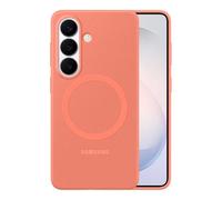 Samsung Galaxy S26 Silicone Magnet Case, Coral Red