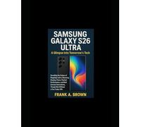 Samsung Galaxy S26 Ultra A Glimpse into Tomorrow’s Tech: Unveiling the Future of Flagships with a Stunning Display, Power-Packed Performance, and Bold ... Though Not Without a Few Trade-Offs