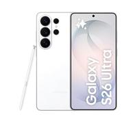 Samsung Galaxy S26 Ultra AI Phone, Privacy Display, Snapdragon AP, 200MP Camera, 12 GB Memory, 256 GB Storage, 5000 mAh Battery, Galaxy AI, White, 3 Year Extended Warranty (UK Version)