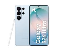 Samsung Galaxy S26 Ultra AI Phone, Privacy Display, Snapdragon AP, 200MP Camera, 12 GB Memory, 512 GB Storage, 5000 mAh Battery, Galaxy AI, Sky Blue, 3 Year Extended Warranty (UK Version)