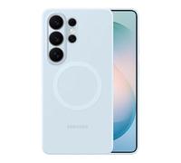 Samsung Galaxy S26 Ultra Silicone Magnet Case, Light Blue | Slim smartphone case, mobile phone case with magnetic ring for attaching accessories, protective case, shockproof