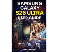 SAMSUNG GALAXY S26 ULTRA USER GUIDE: Master Your Smartphone’s Advanced Features, Camera Settings, and Smart Functions with a Step-by-Step Approach to Set Up and Personalize