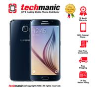 Samsung Galaxy S6 - 32GB - Black Sapphire (Unlocked) Smartphone - Grade C