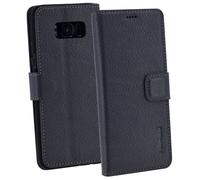 Samsung Galaxy S8 Case Book-Style Cover Wallet Case in Gray