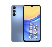Samsung Galaxy SIM Free A15 128GB 5G Mobile Phone - Blue Blue