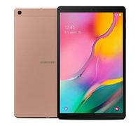 Samsung Galaxy Tab A 10.1" (2019, WiFi + Cellular) Full HD Corner-to-Corner Display, 32GB, Global 4G LTE Tablet & Phone GSM Unlocked SM-T515, International Model (Gold)