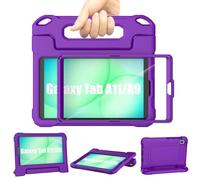 Samsung Galaxy Tab A11/A9 Case Kids 8.7 inch 2025/2023, TrendGate Lightweight Shockproof Samsung A11/A9 Tablet Case Built-in Screen Protector and Handle Stand for Galaxy Tab A11/A9/A7 Lite 8.7"-Purple