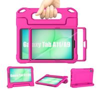 Samsung Galaxy Tab A11/A9 Case Kids 8.7 inch 2025/2023, TrendGate Lightweight Shockproof Samsung A11/A9 Tablet Case Built-in Screen Protector and Handle Stand for Galaxy Tab A11/A9/A7 Lite 8.7" - Pink